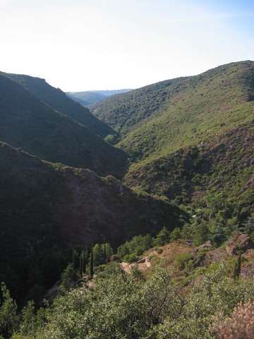 Vue de Lastours